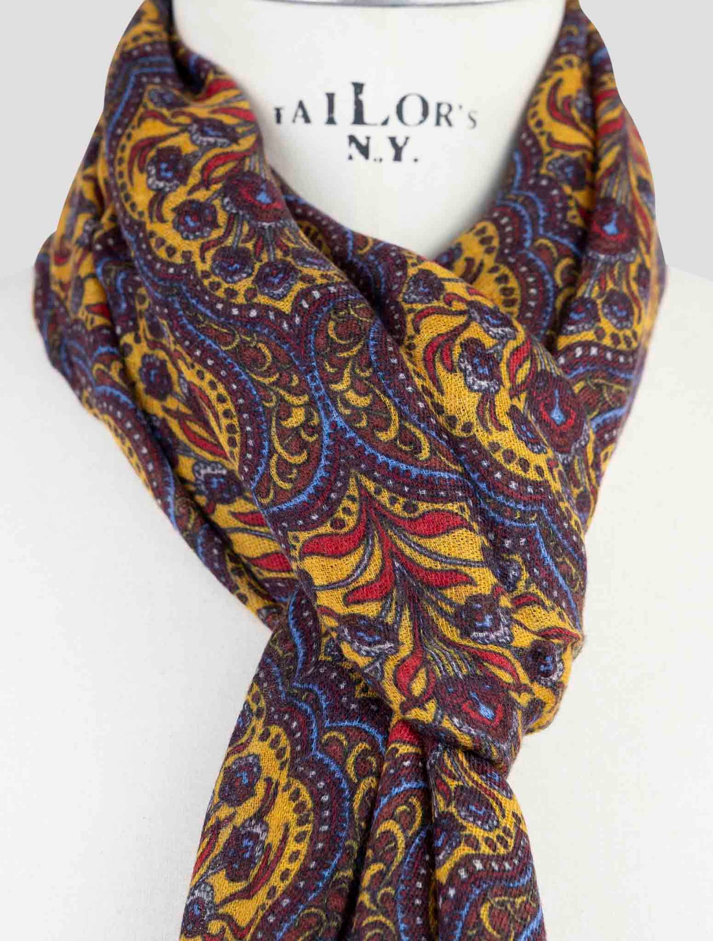 Kiton Multicolor Cashmere Scarf
