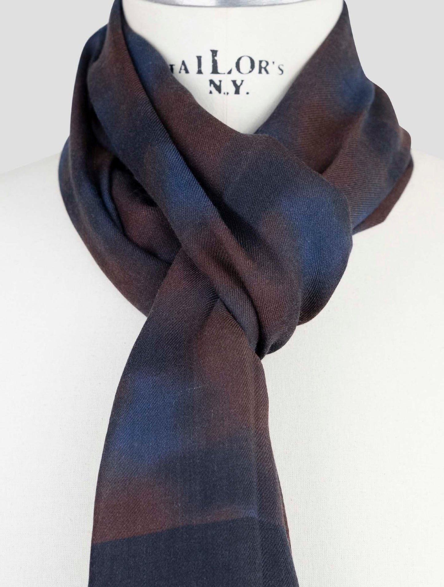 Kiton Multicolor Cashmere Scarf