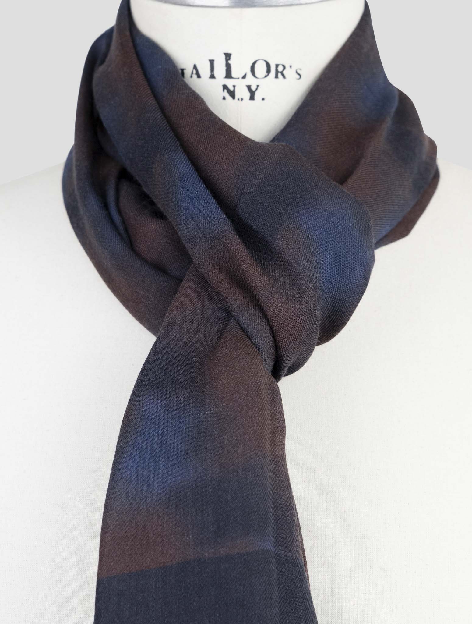 Kiton Multicolor Cashmere Scarf