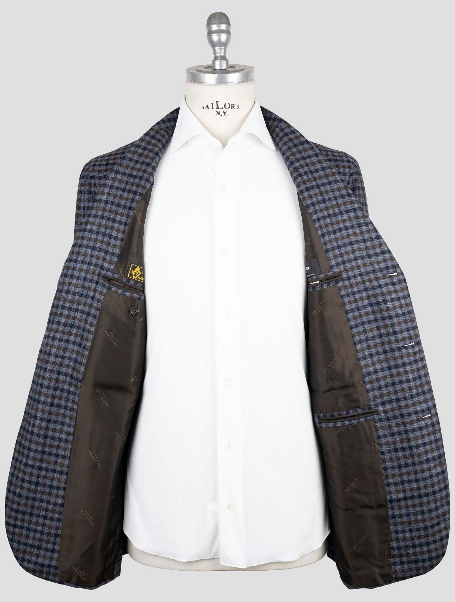 Kiton Multicolor Cashmere Vicuna Peru Silk Blazer