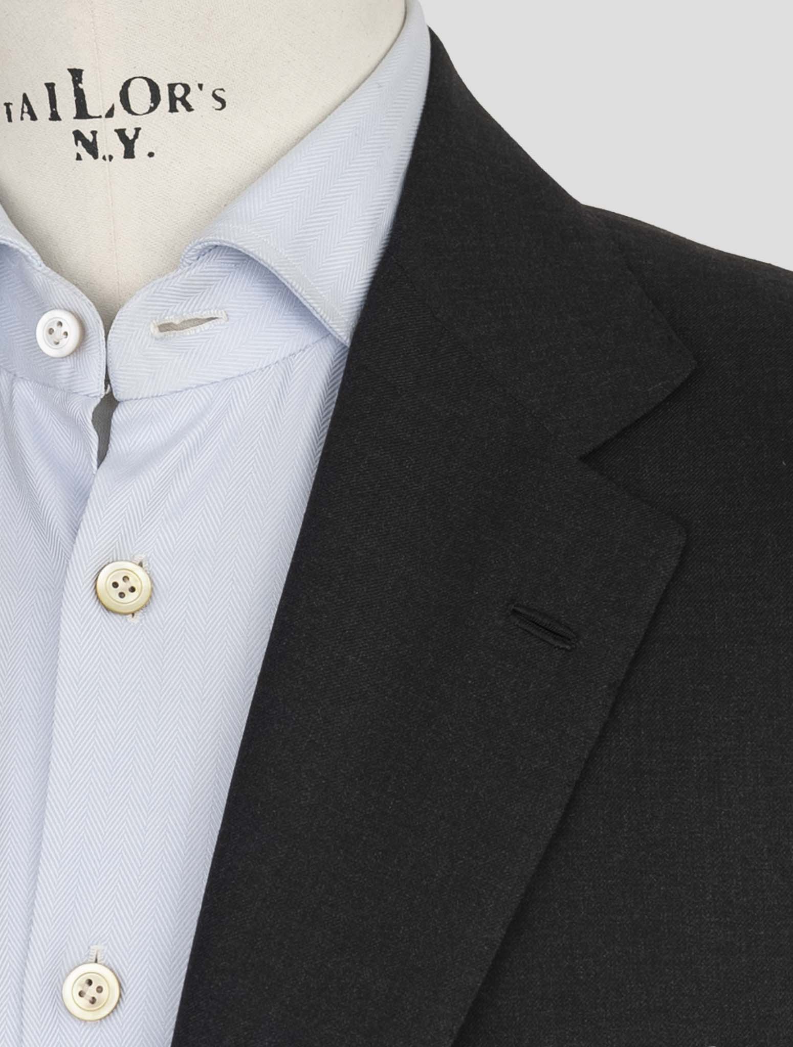 Kiton Dark Gray Wool Suit