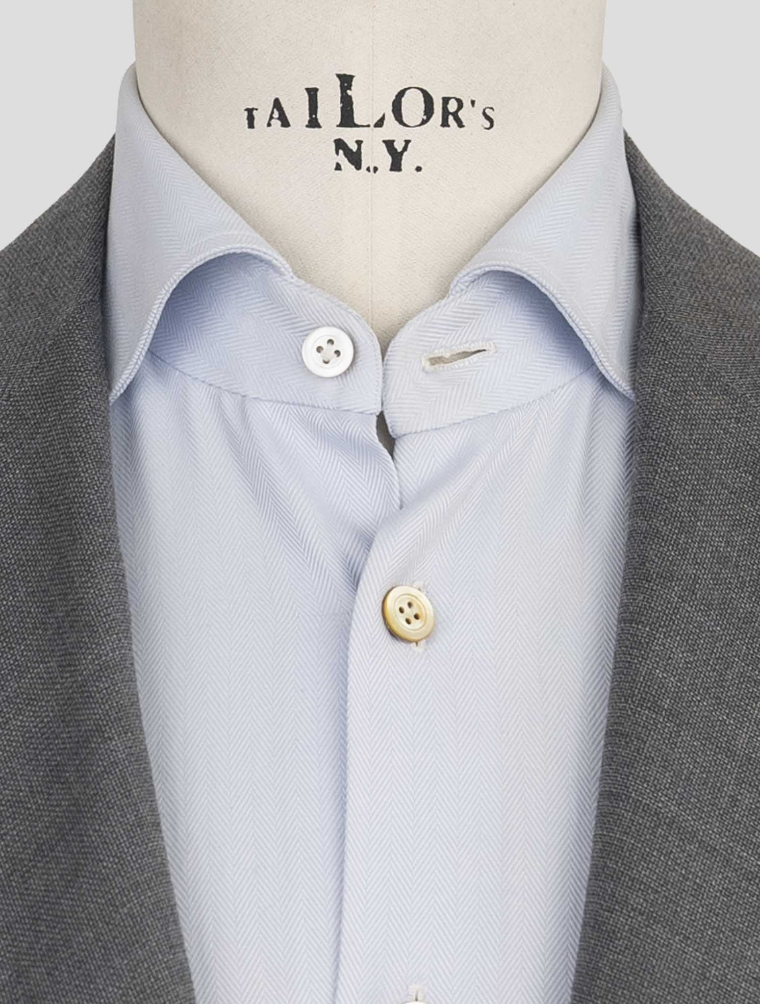 Kiton Gray Wool Suit