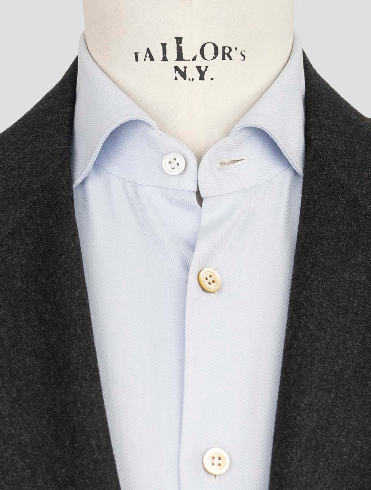 Kiton Dark Gray Cashmere Suit