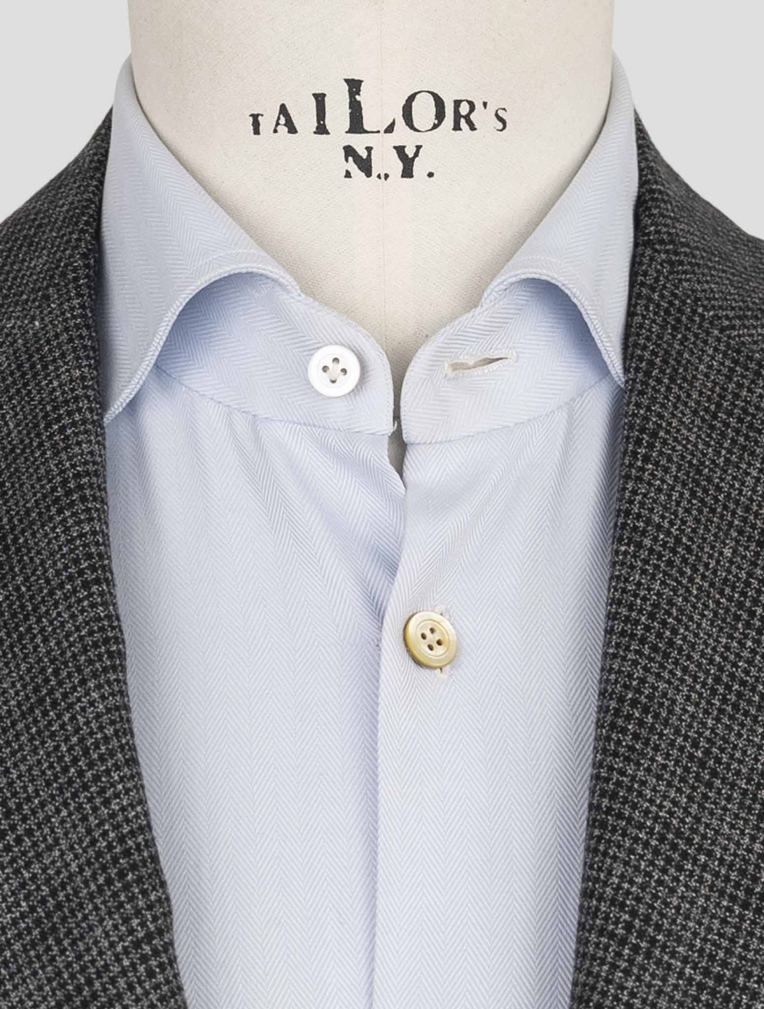 Kiton Gray Cashmere Suit