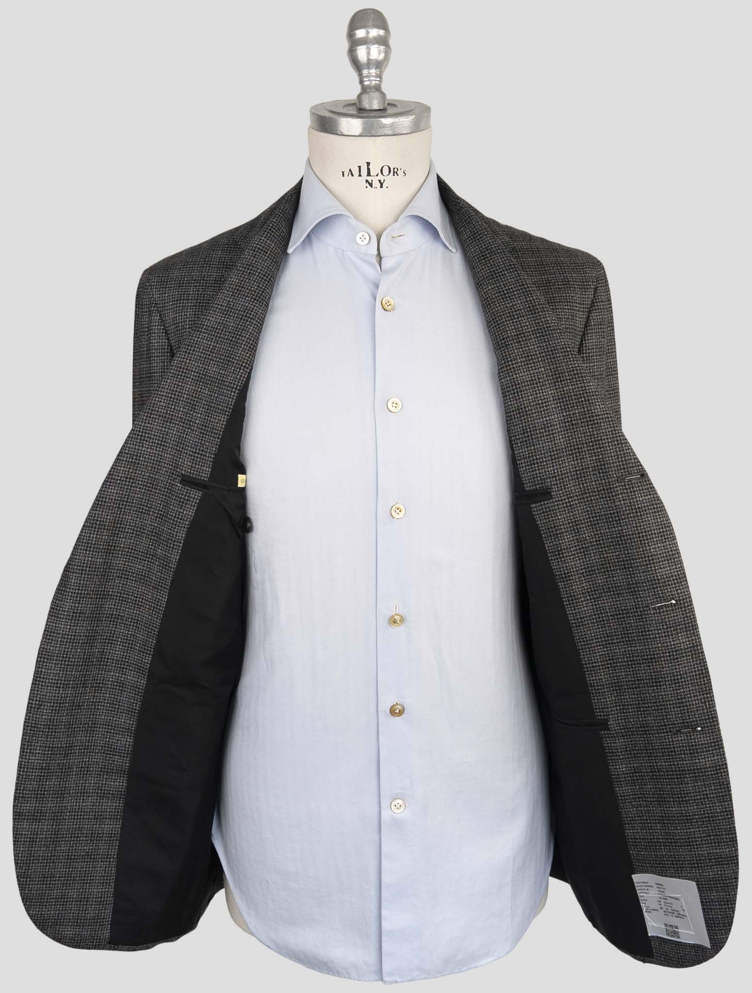 Kiton Gray Cashmere Suit