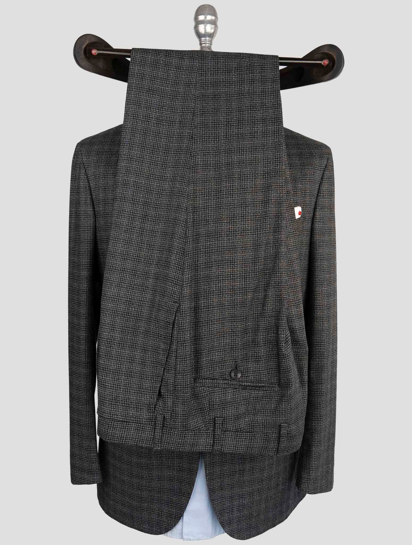 Kiton Gray Cashmere Suit