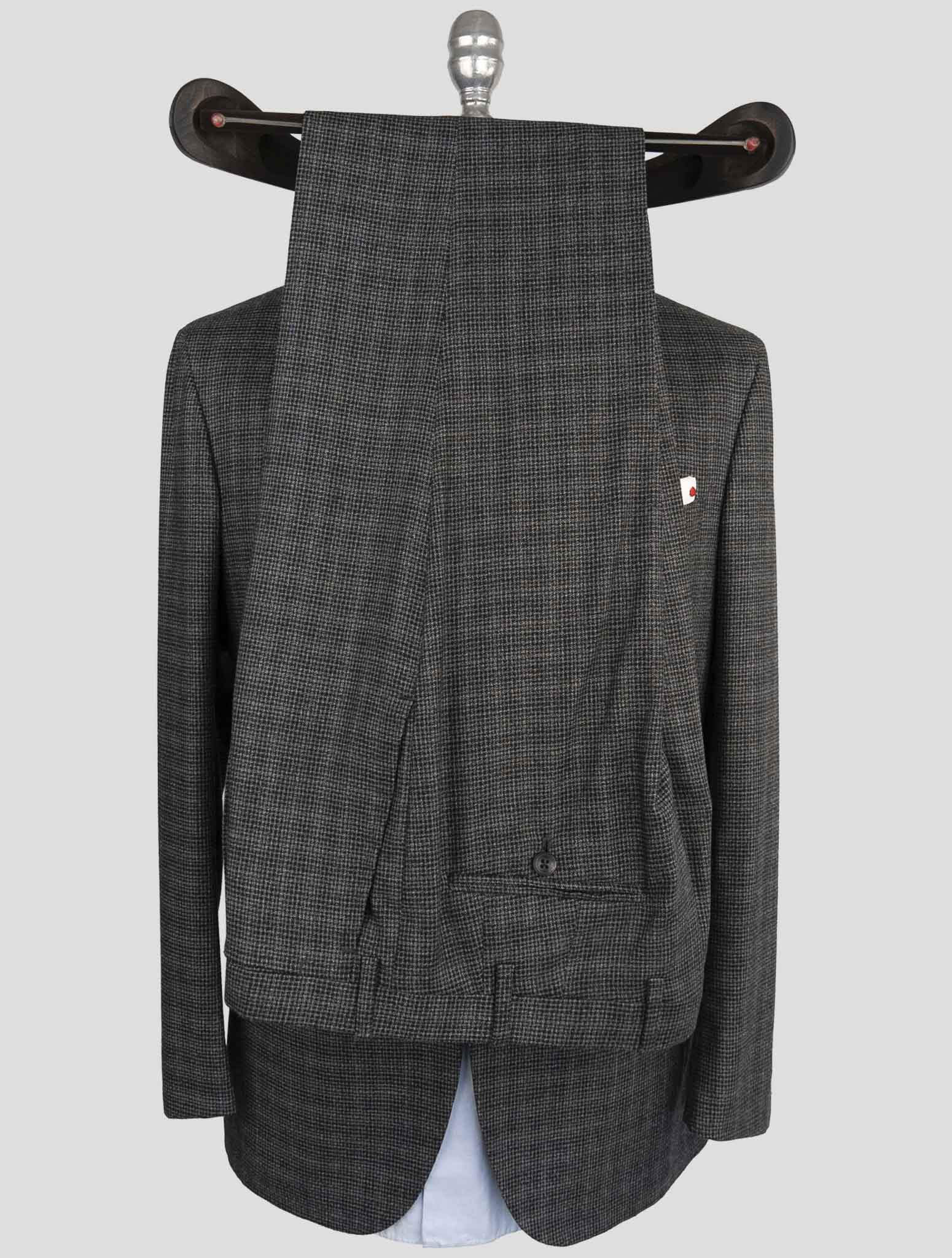 Kiton Gray Cashmere Suit