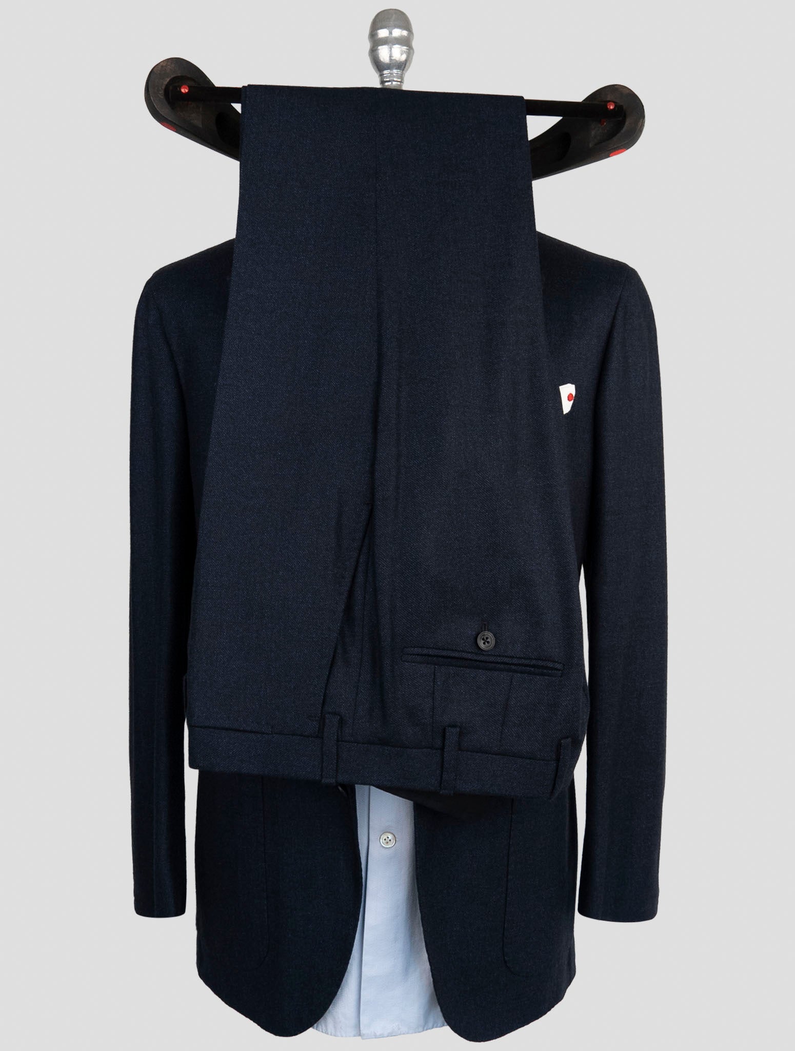 Kiton Blue Cashmere Suit