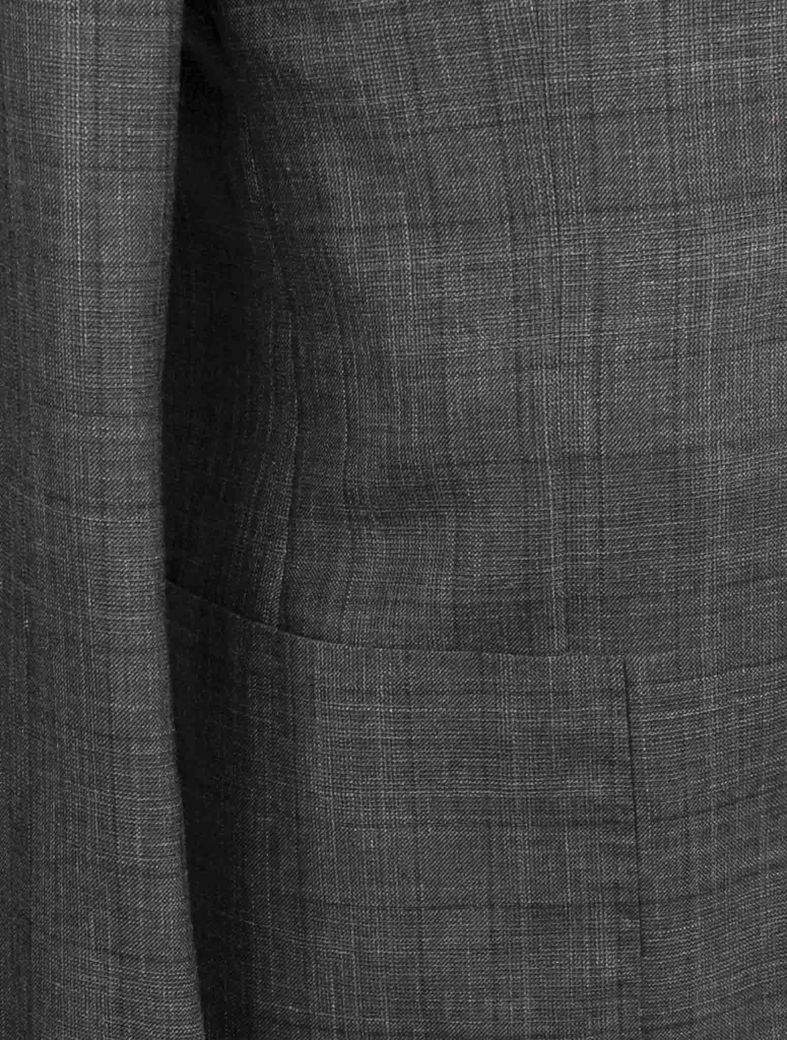 Kiton Gray Cashmere Silk Linen Suit