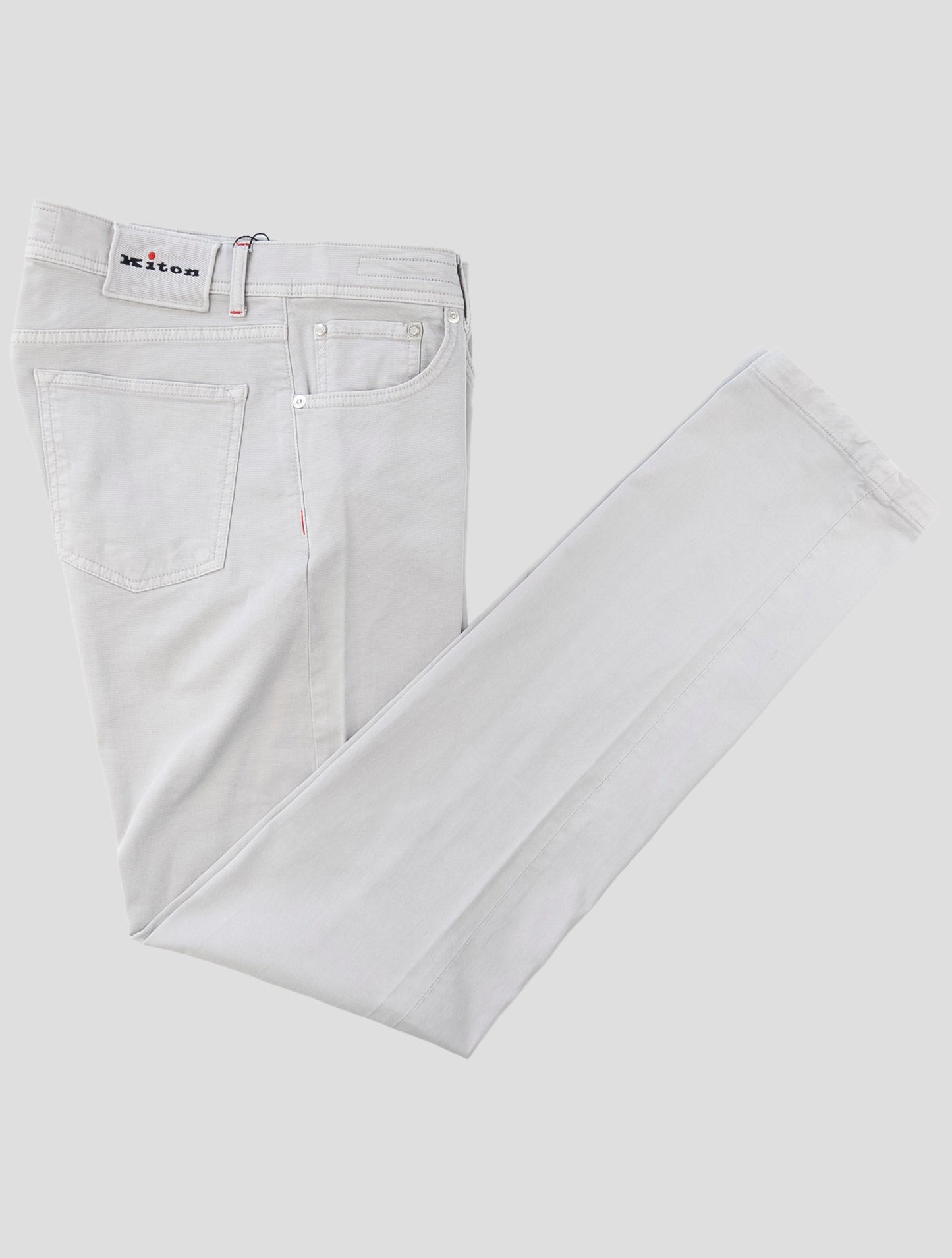 Kiton Blue Cotton Ea Jeans