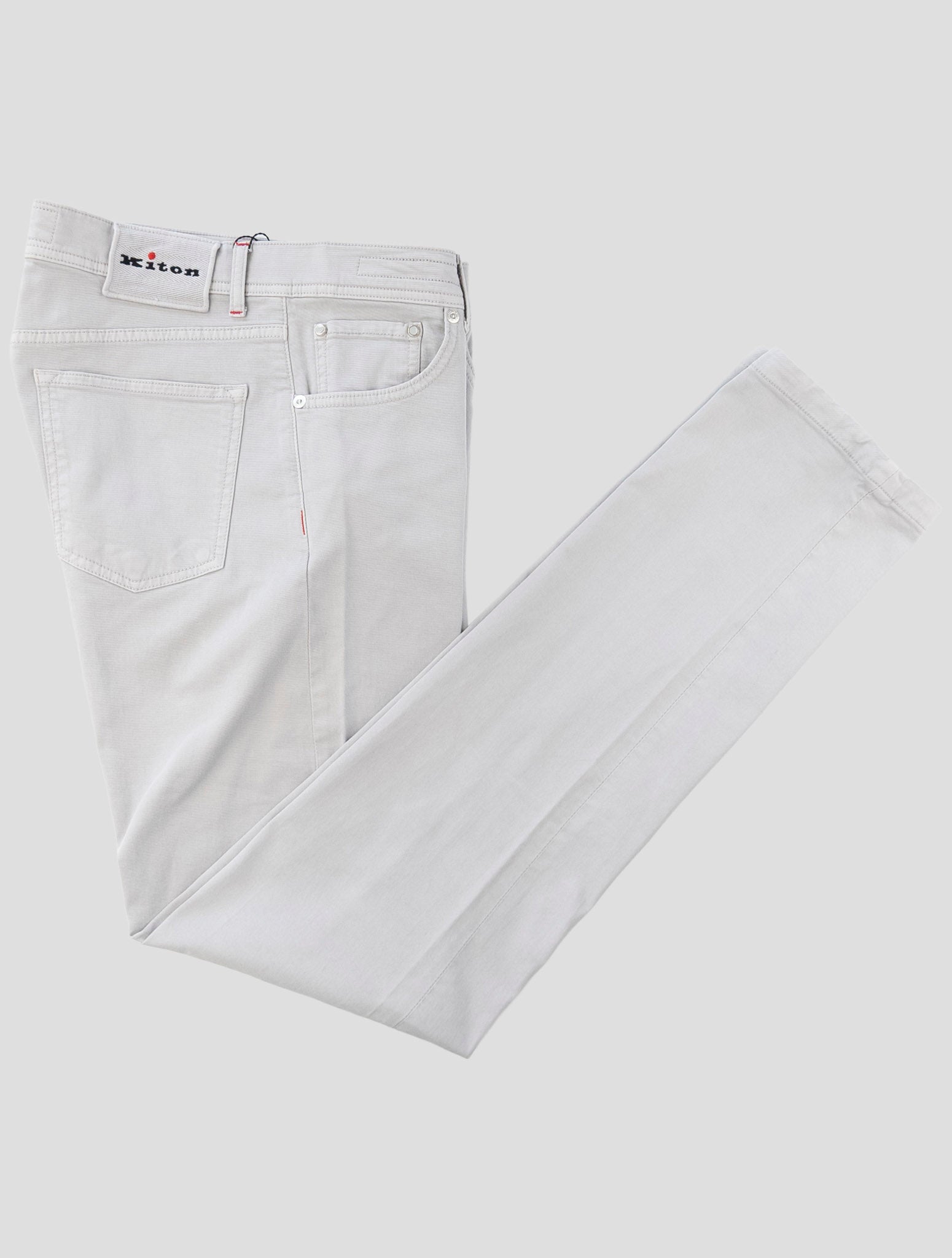 Kiton Blue Cotton Ea Jeans