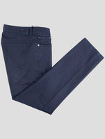 Kiton Blue Cotton Ea Jeans