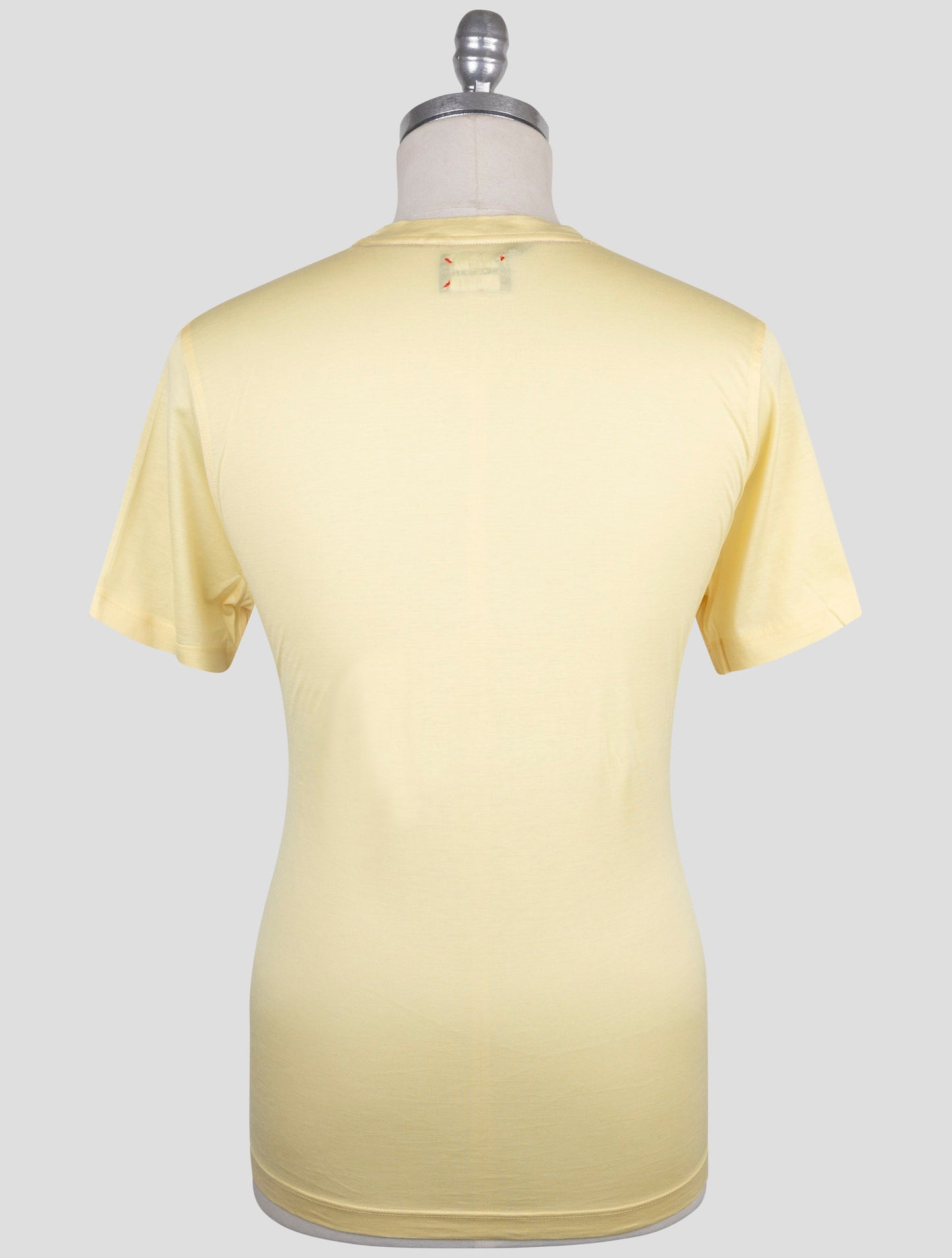 Kiton Yellow Cotton T-Shirt