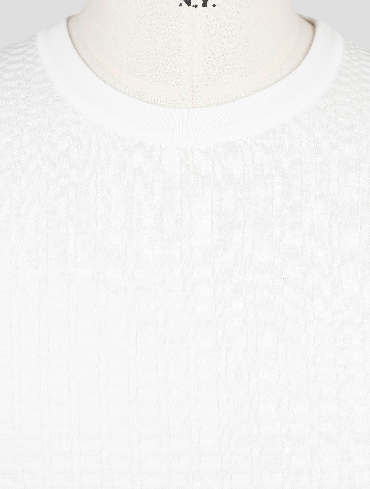 Kiton White Cotton T-Shirt