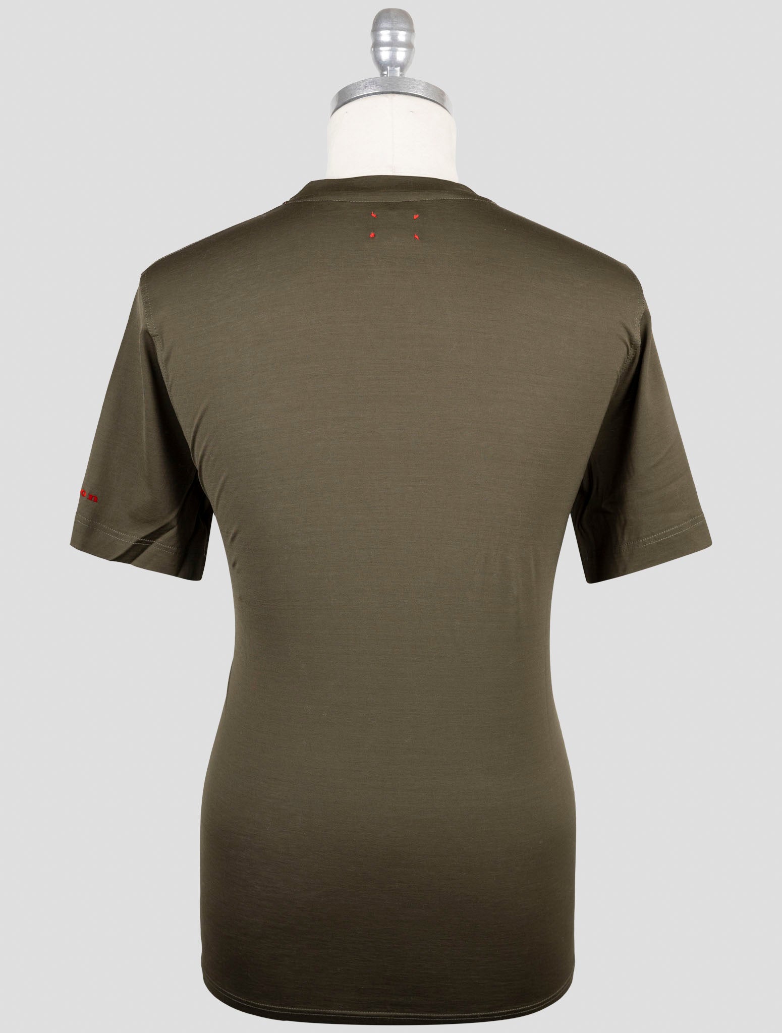 Kiton Green Cotton T-Shirt