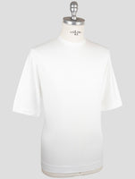 Kiton White Cotton Special Edition Plus One T-Shirt