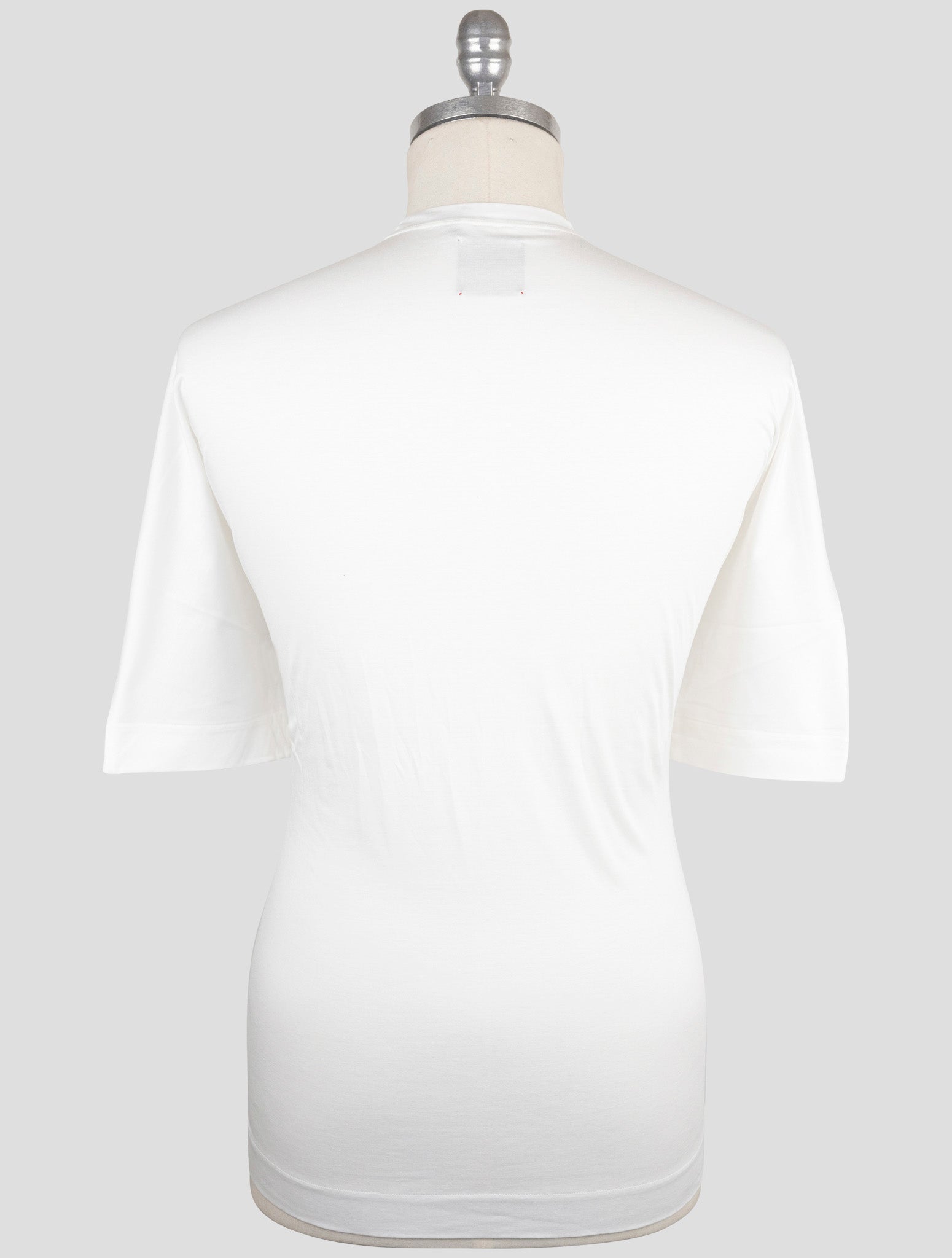 Kiton White Cotton Special Edition Plus One T-Shirt
