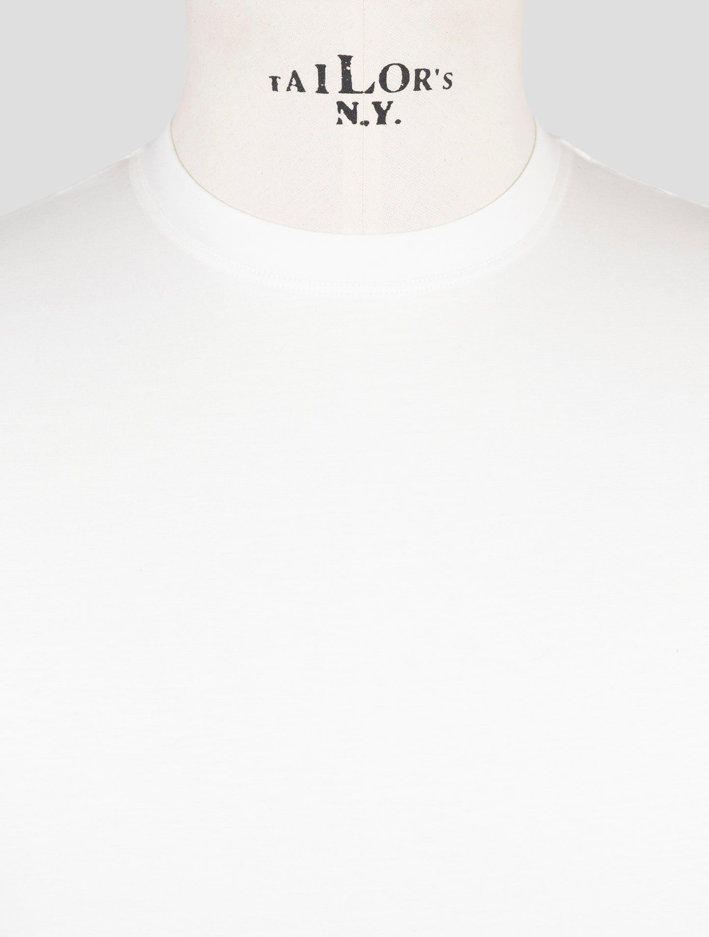 Kiton White Cotton Special Edition Plus One T-Shirt