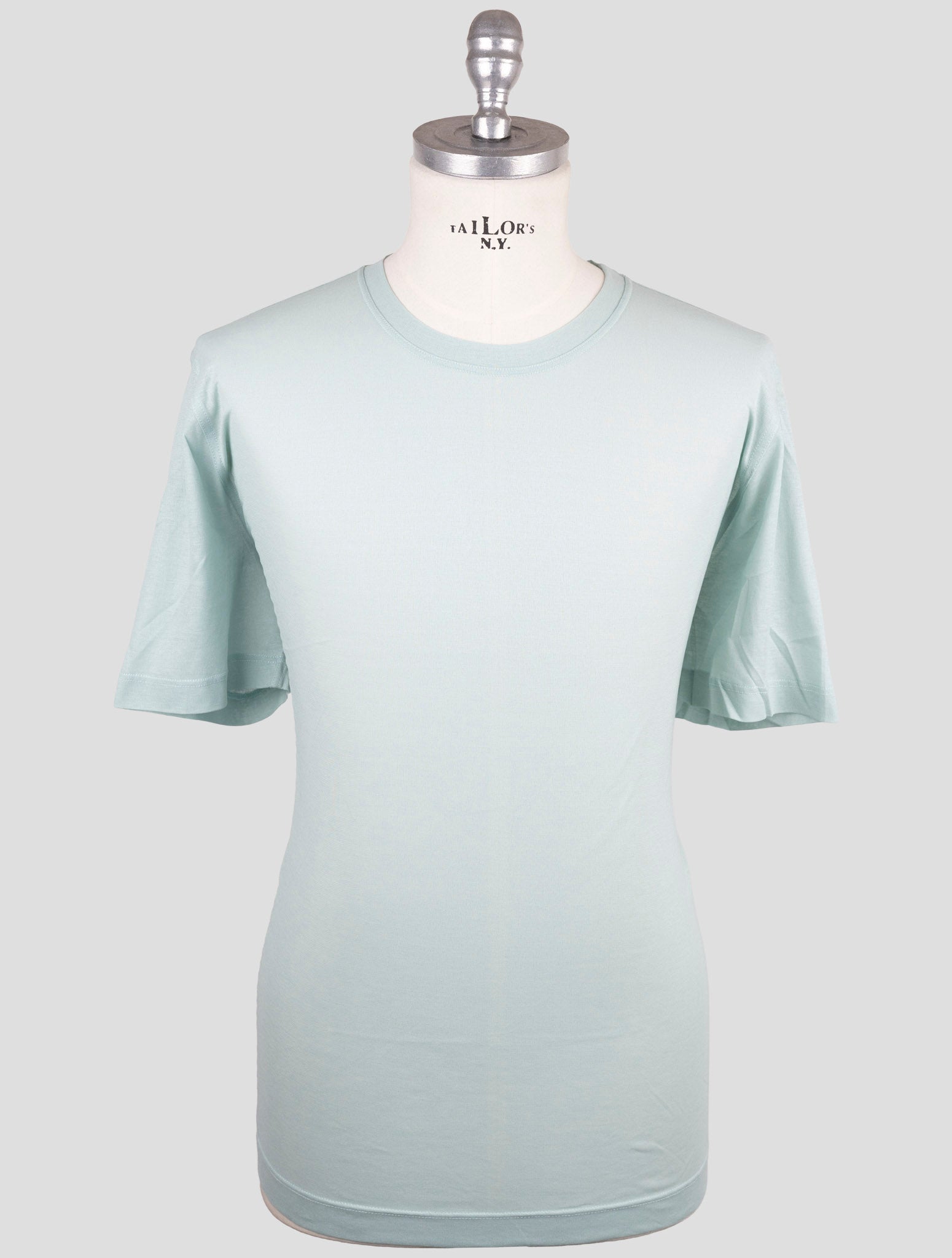 Kiton Green Cotton T-Shirt