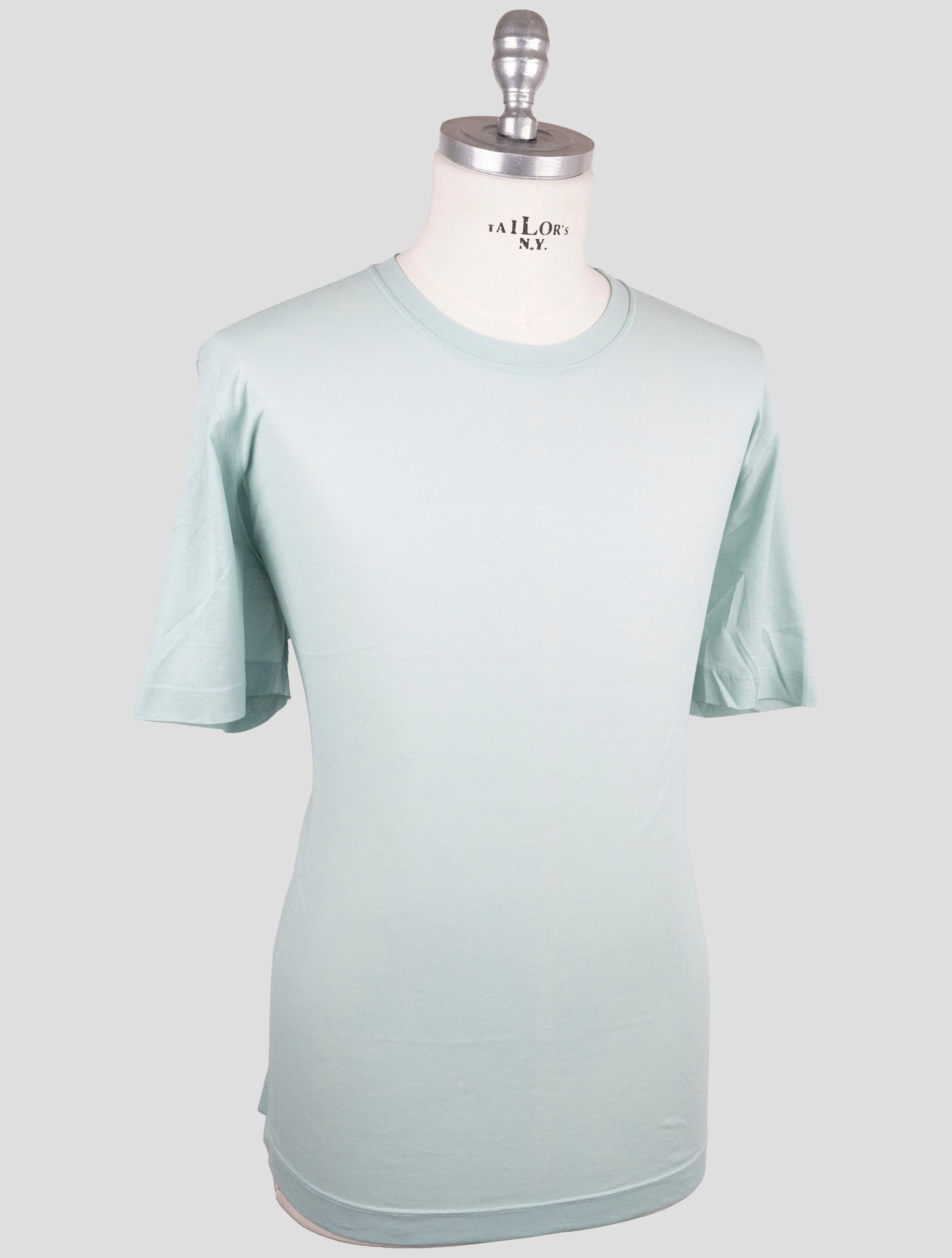 Kiton Green Cotton T-Shirt