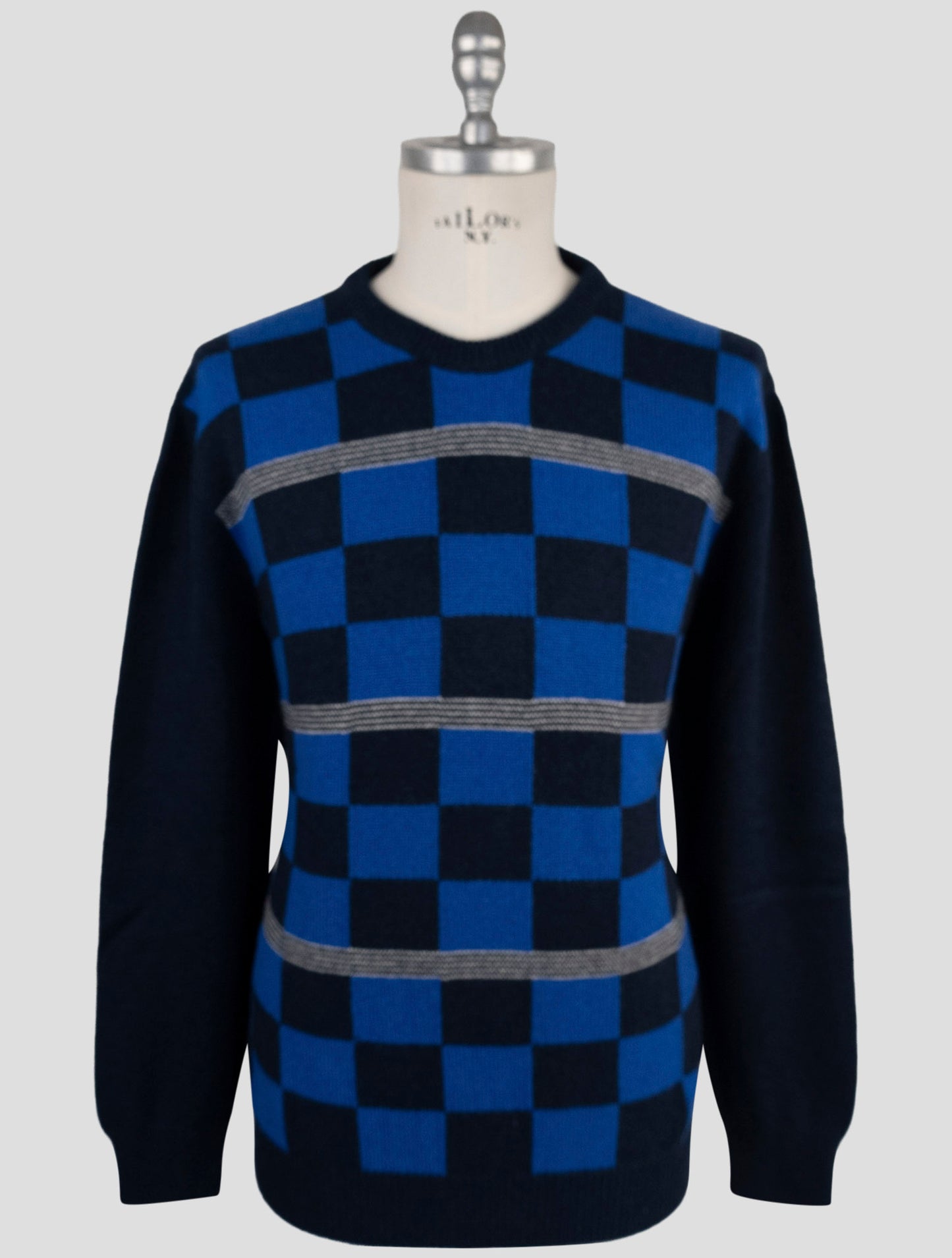 Kiton Multicolor Cashmere Sweater Crewneck