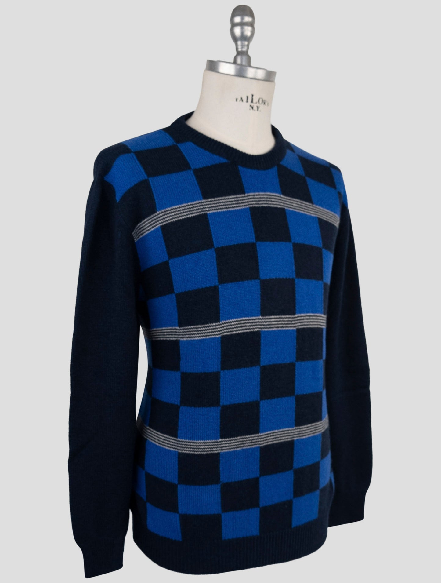 Kiton Multicolor Cashmere Sweater Crewneck