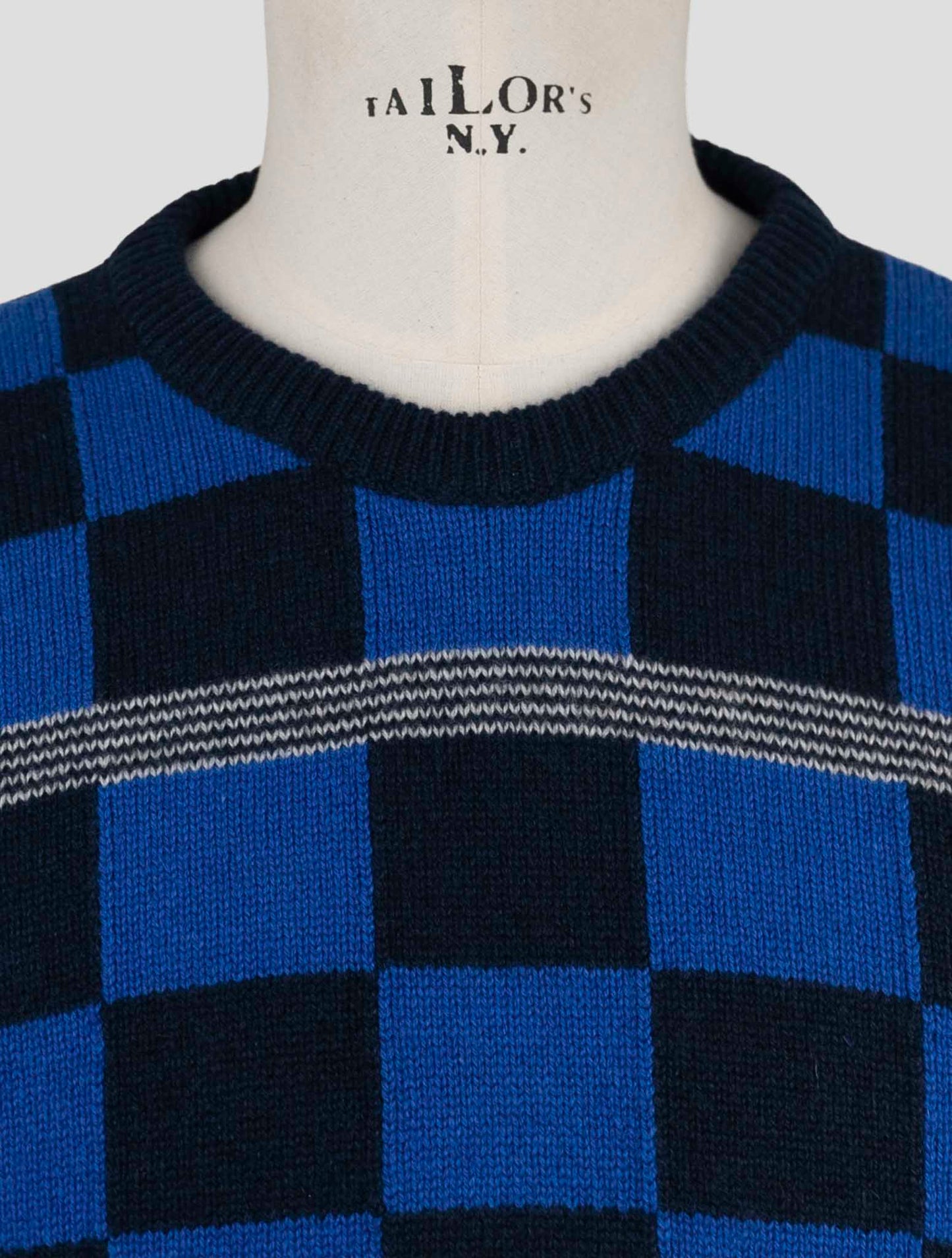 Kiton Multicolor Cashmere Sweater Crewneck