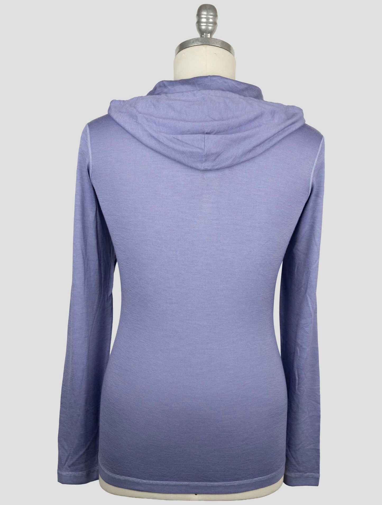 Kiton Light Blue Cashmere Silk Sweater Polo