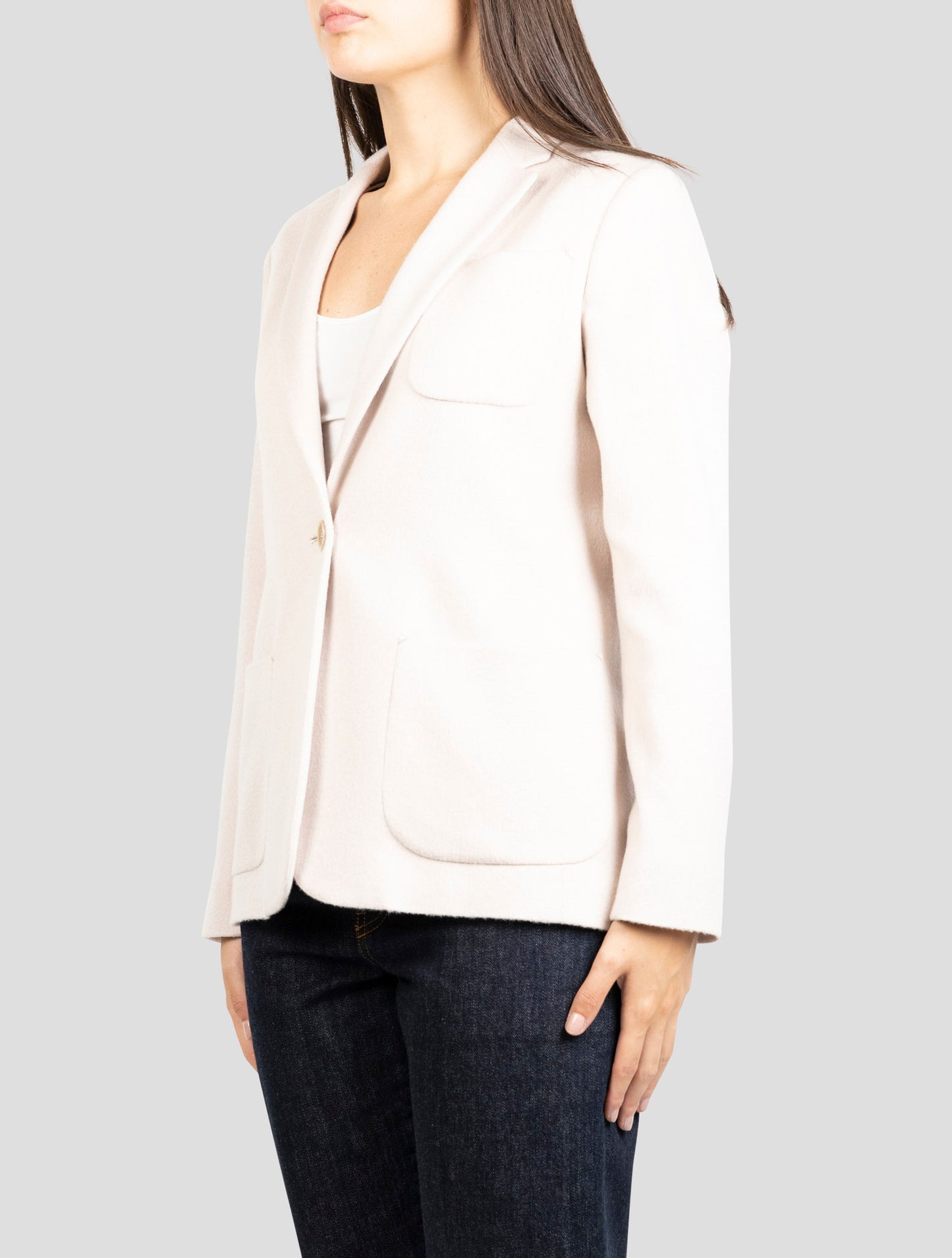 Kiton Beige Cashmere Pa Ea Blazer