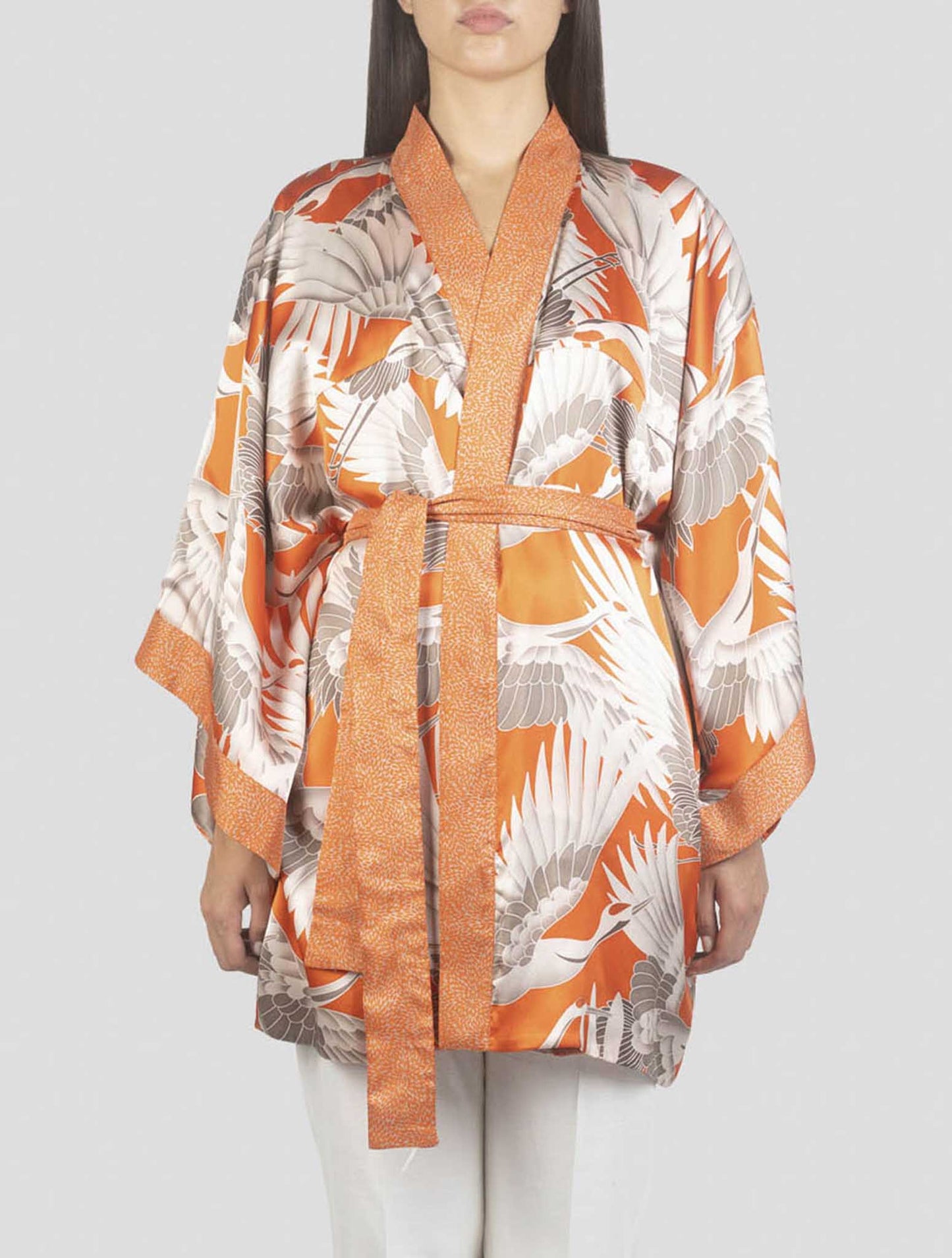 Kiton Multicolor Silk Dress