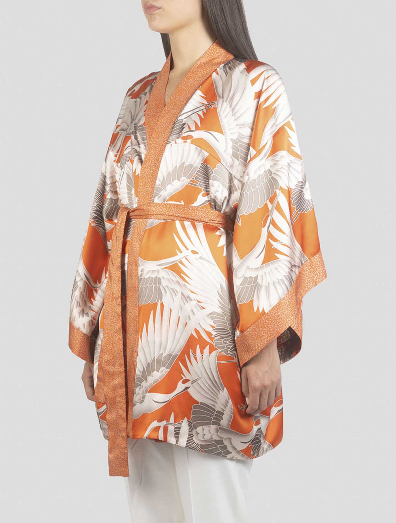 Kiton Multicolor Silk Dress