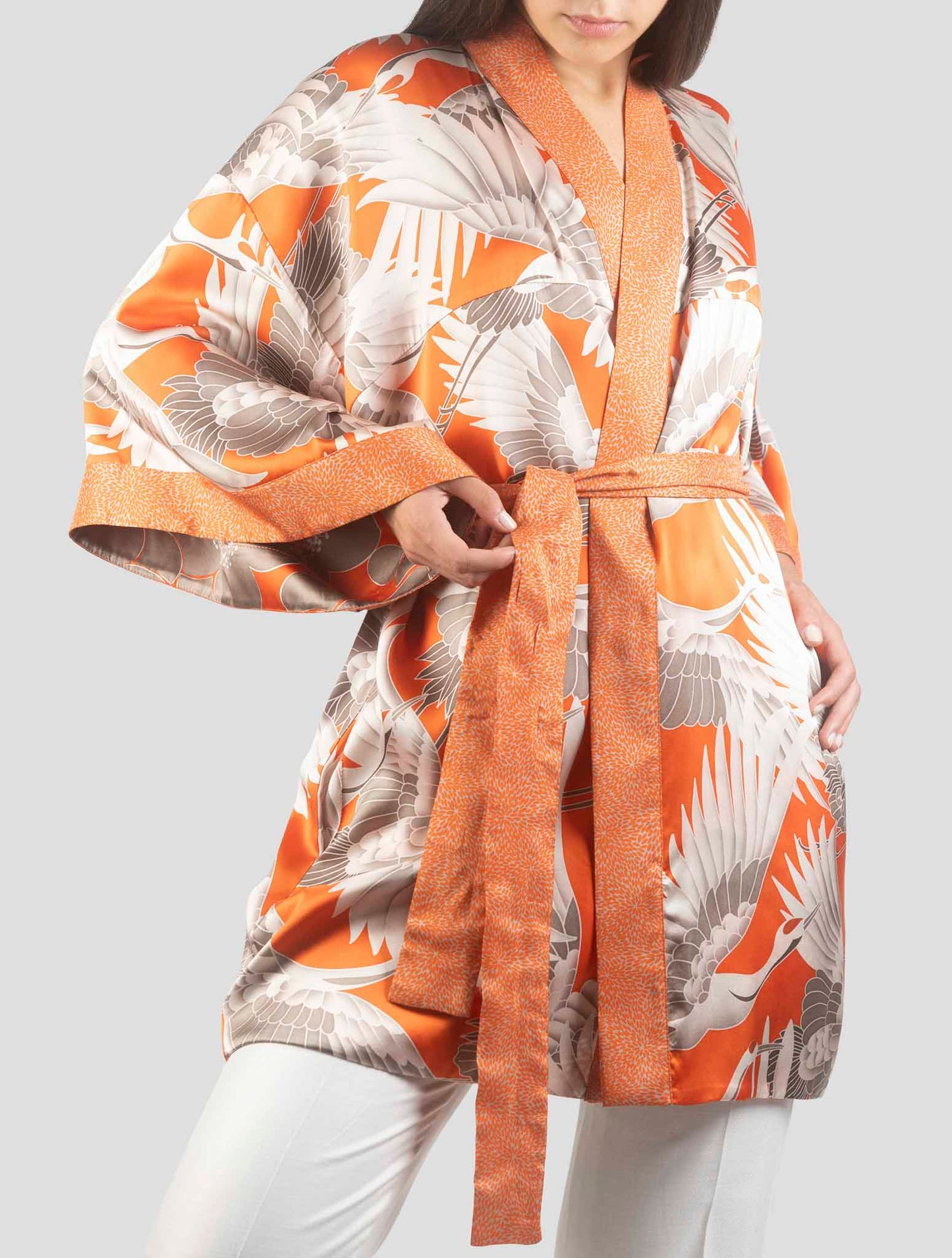 Kiton Multicolor Silk Dress