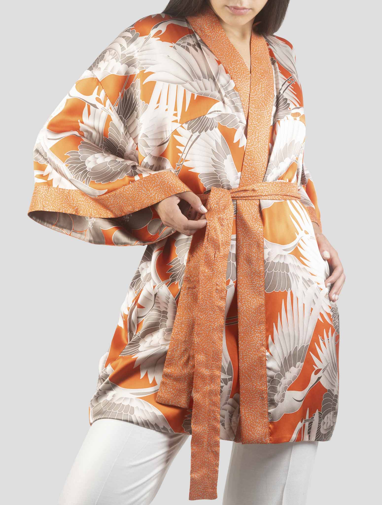 Kiton Multicolor Silk Dress