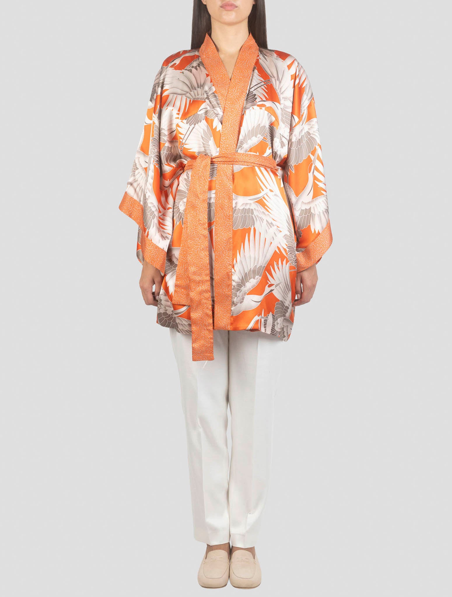 Kiton Multicolor Silk Dress