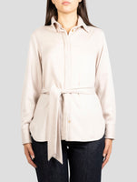 Kiton Beige Cashmere Pa Ea Shirt