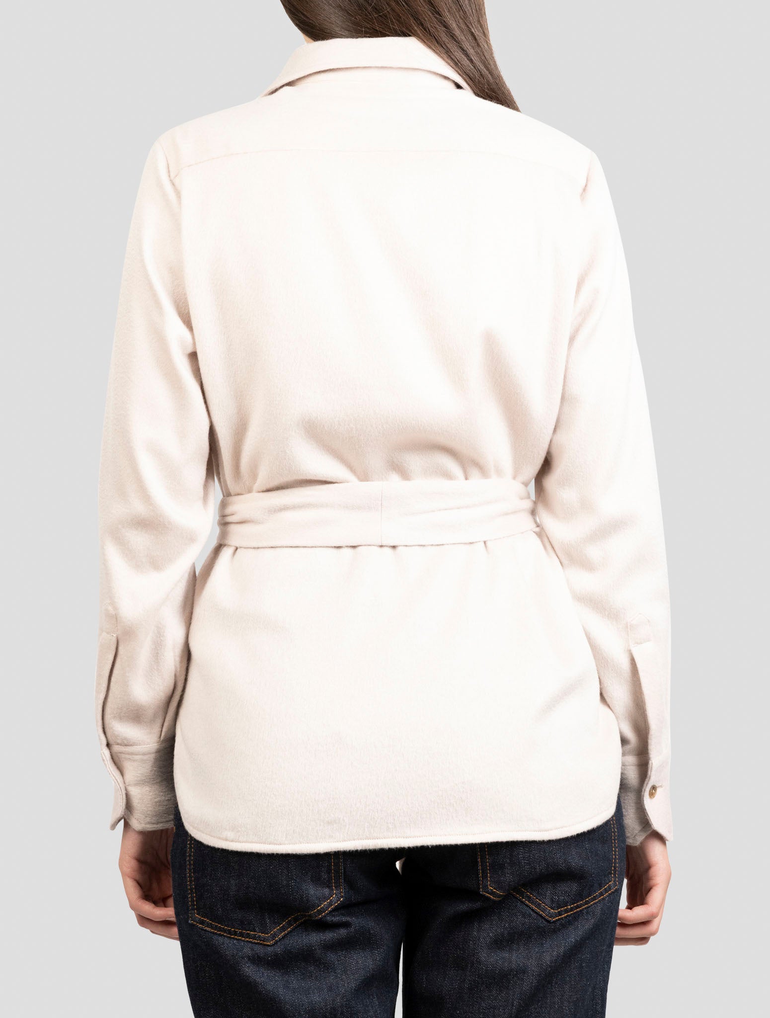 Kiton Beige Cashmere Pa Ea Shirt