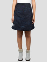 Kiton Gray Blue Cashmere Ea Snow Skirt