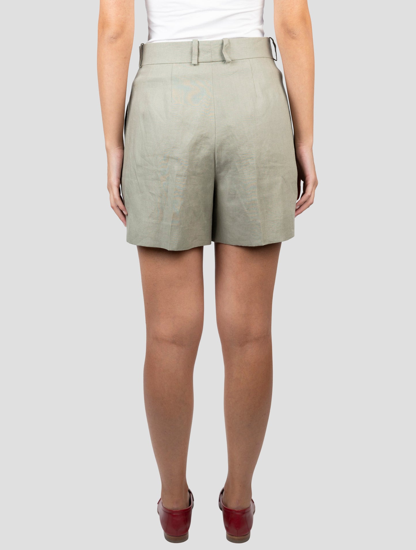 Kiton Green Cotton Shorts Pants