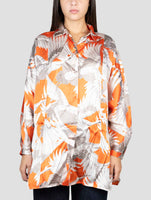 Kiton Multicolor Silk Shirt