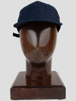 Kiton Blue Virgin Wool Cashmere Ea Baseball Cap