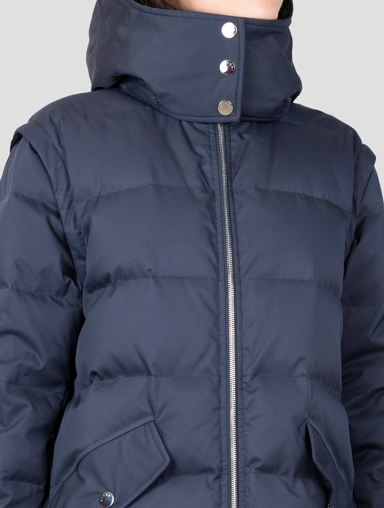 Kiton Blue Pl Pu Overcoat