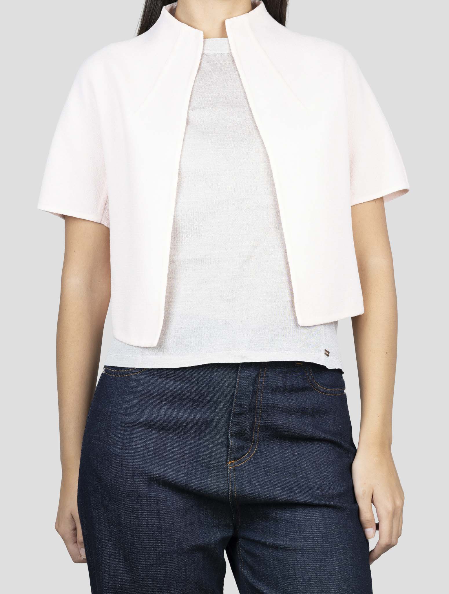 Kiton Pink Wool Tank Top