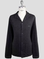 Kiton knt Dark Gray Wool Cotton Shirt
