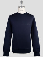 Kiton Knt Black Viscose Ea Sweater Crewneck