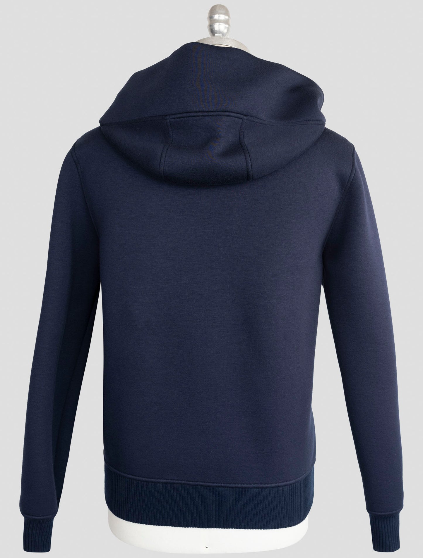 Kiton Knt Blue Viscose Ea Sweater Full Zip