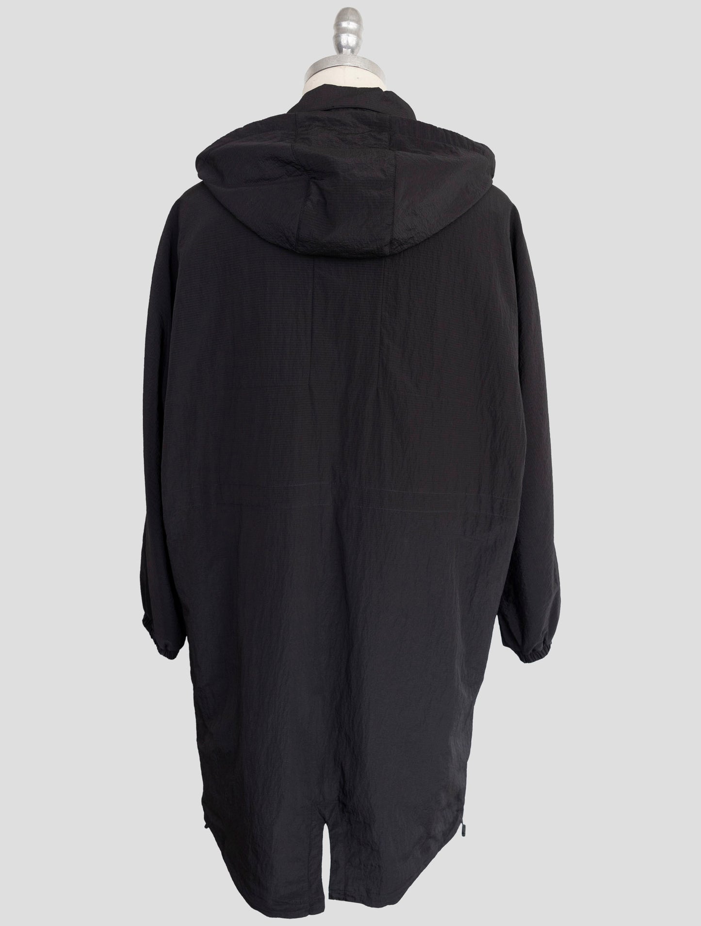 Kiton Knt Black Pa Overoat