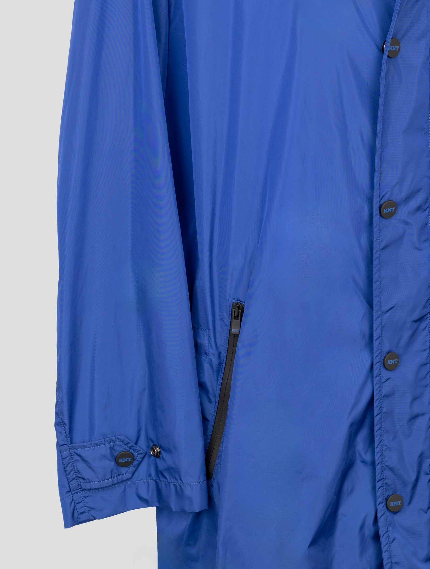 Kiton Knt Blue Pa Overoat