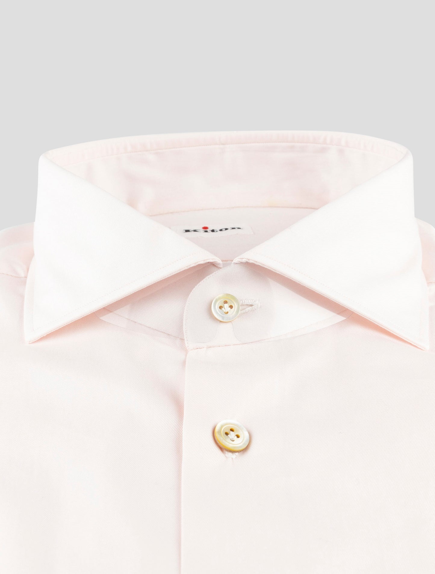 Kiton White Cotton Shirt