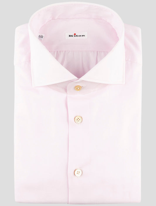 Kiton White Cotton Shirt