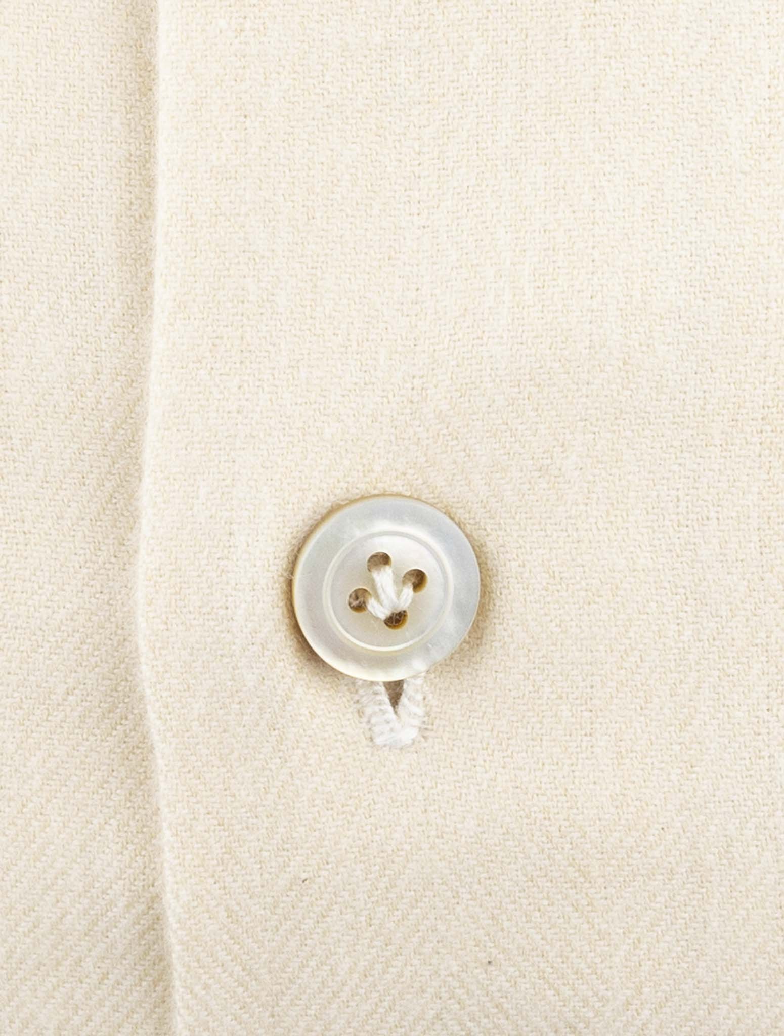 Kiton Beige Cotton Shirt